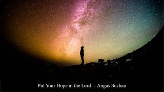 Put Your Hope In The Lord Ezekiel 36:26 Amplified Bible