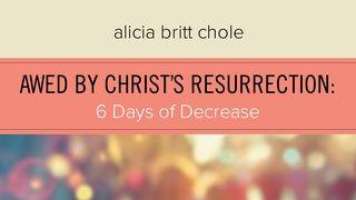 Awed By Christ’s Resurrection: 6 Days Of Decrease John 1:29 American Standard Version