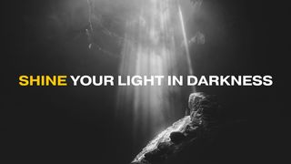 Shine Your Light in Darkness Psalms 119:11 New Living Translation