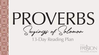 Proverbs – Sayings Of Solomon Proverbs 15:16 New Living Translation