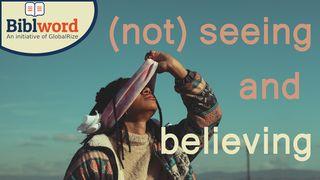 (Not) Seeing and Believing Hebrews 3:13 New International Version
