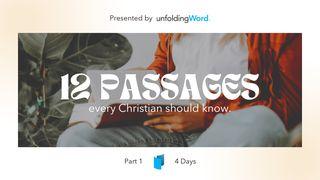 12 Passages Every Christian Should Know Genesis 3:15 New International Version