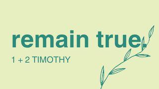Remain True - 1&2 Timothy 2 Timothy 4:13 New International Version