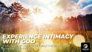 Experience Intimacy with God Genesis 1:26 New International Version