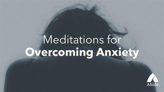 Overcoming Anxiety Psalms 27:14 New International Version