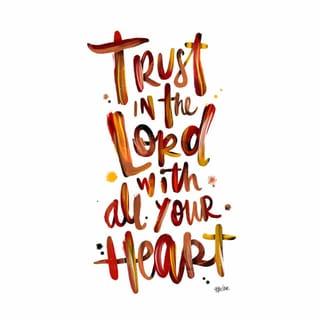 Proverbs 3:5-6 - Trust in and rely confidently on the LORD with all your heart
And do not rely on your own insight or understanding.
In all your ways know and acknowledge and recognize Him,
And He will make your paths straight and smooth [removing obstacles that block your way].