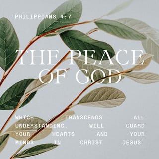 Philippians 4:7 NCV